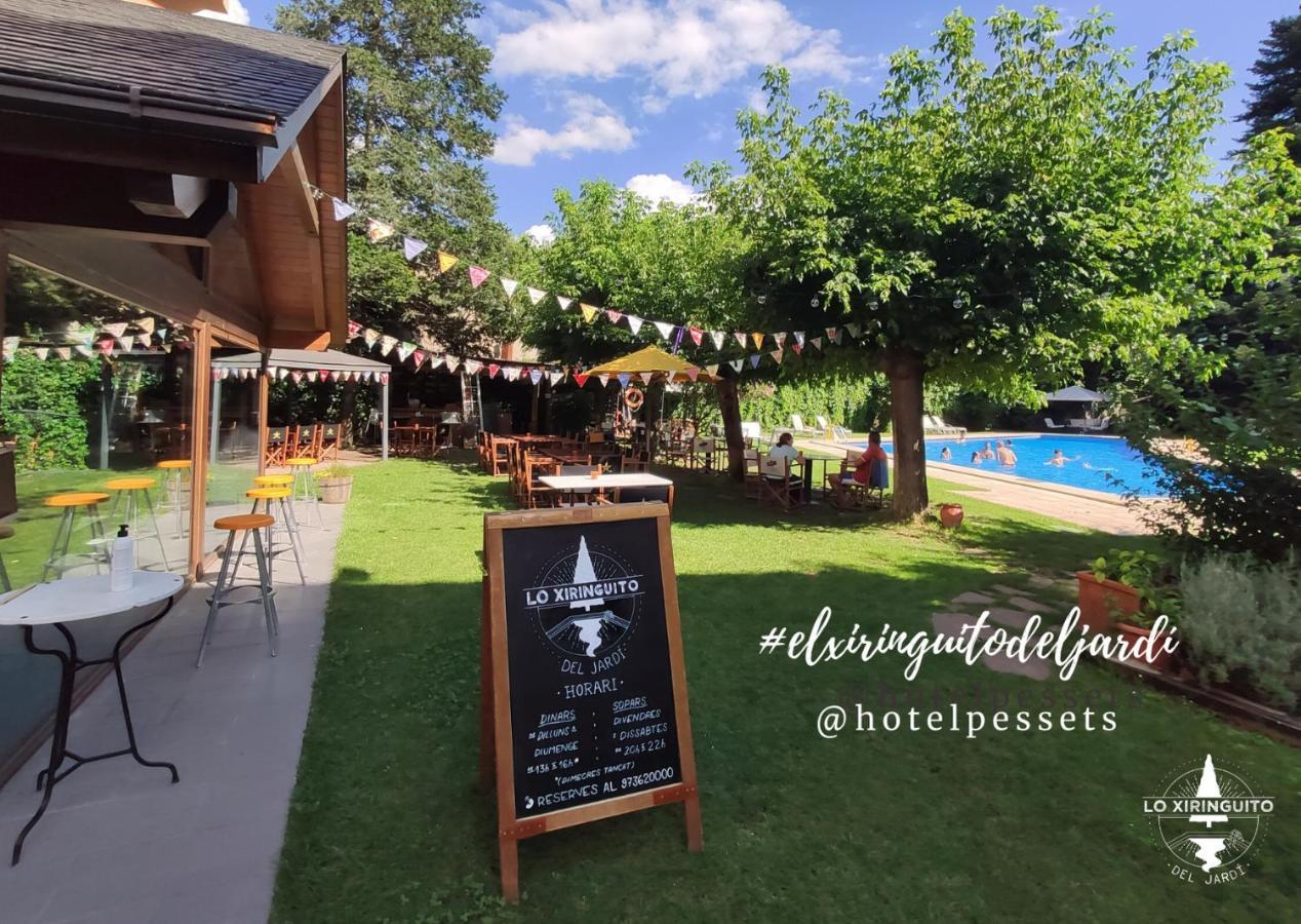 Hotel Restaurant Pessets & Spa Sort Exteriör bild